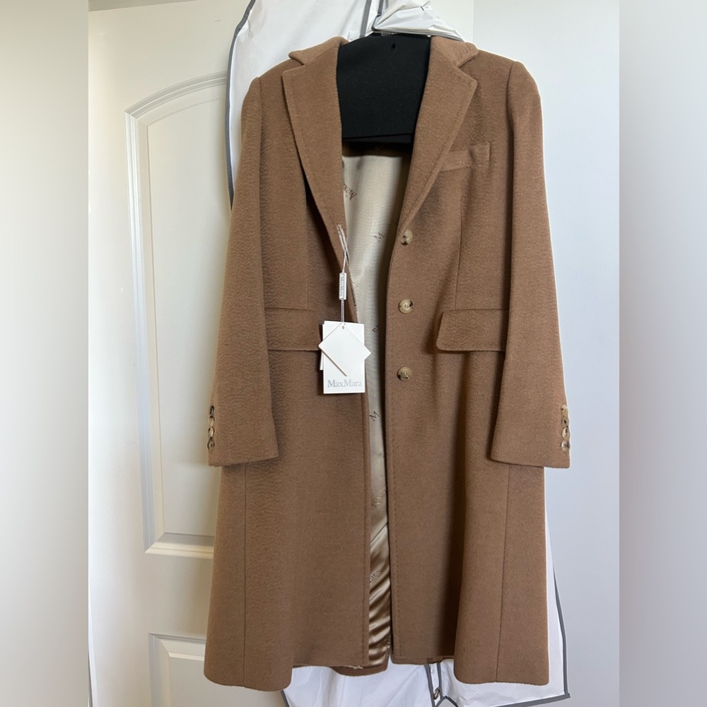 MAX MARA CAMEL COAT NWT